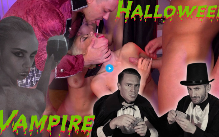 Sir.Whitehard: Halloweenowy wampir – seks analny w grupie