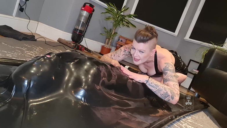 Lady Valeska: Sub Girl Teased in My Vac Bed