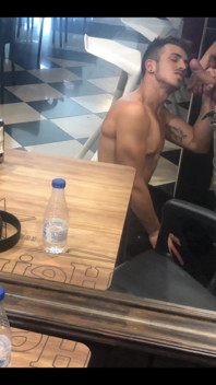 Flashback - Hector Sucking Carlos’s Cock in the Middle of a Bar