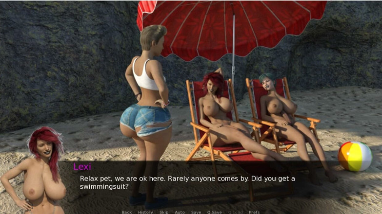 XXX Games Bunk - Trans: Futa Groves - Permainan - Main Peranan - Kongkek Banci Dengan Dua Puan...