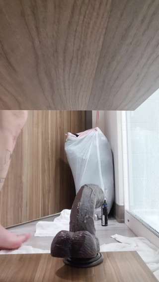 Lonely Mike Feet: Secret black dick in ass