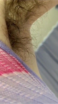 Hairy and Sweaty Armpits