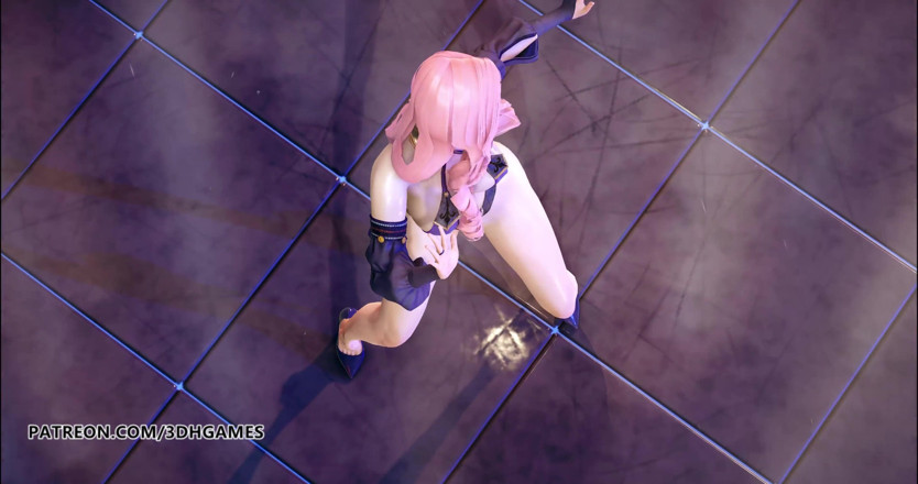 3D-Hentai Games: Wisin &amp; Yandel - リーダーのセラフィーヌのセクシーなストリップショーに従ってください