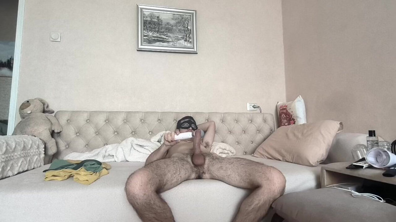 webcamboy98: Sperm Shoot with Vibrator