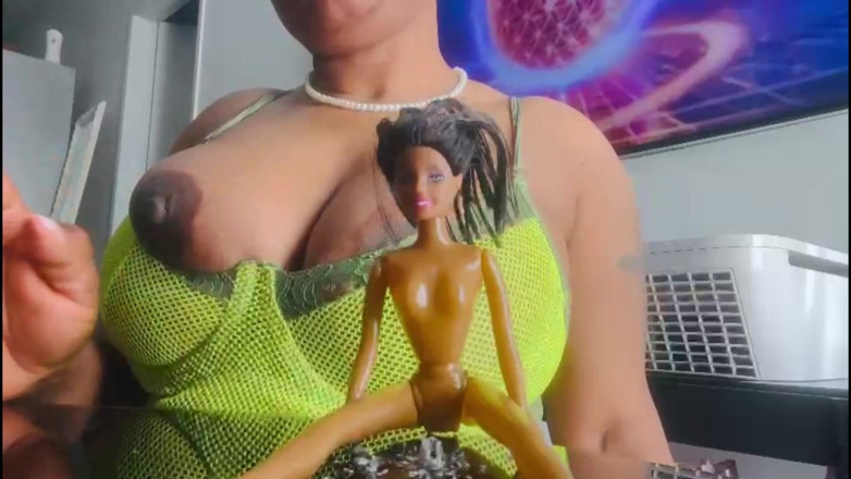 Maeling: Shrunk Married Ebony Slut Humiliation