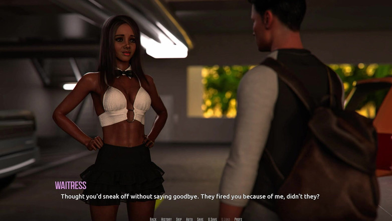 3D Cartoon Porn: Domino Beach 1 - John rettet das leben eines mannes am strand,...