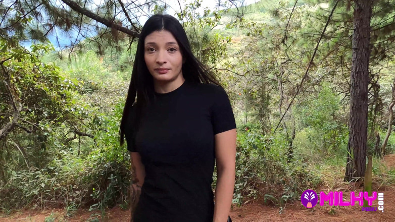 Milky Peru: Offering Cash to Sexy Girl in the Forest in Exchange...