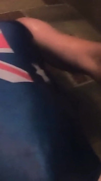 Aussie in a One Piece Swimsuit