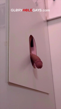 College Boy at the Gloryhole - and I Swallowed Every Drop