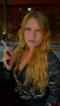 Smoking at My Balcony Smoking a Marlboro Red 100s