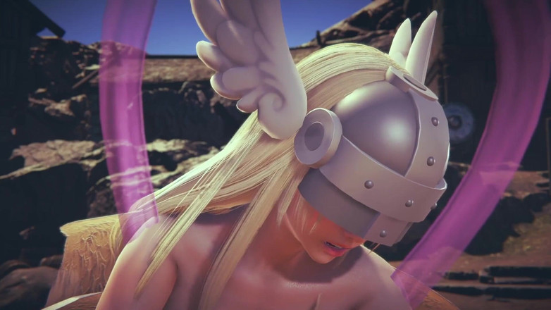 Wraith ward: Angewomon Stand and Carry POV - Parodi Hentai Digimon