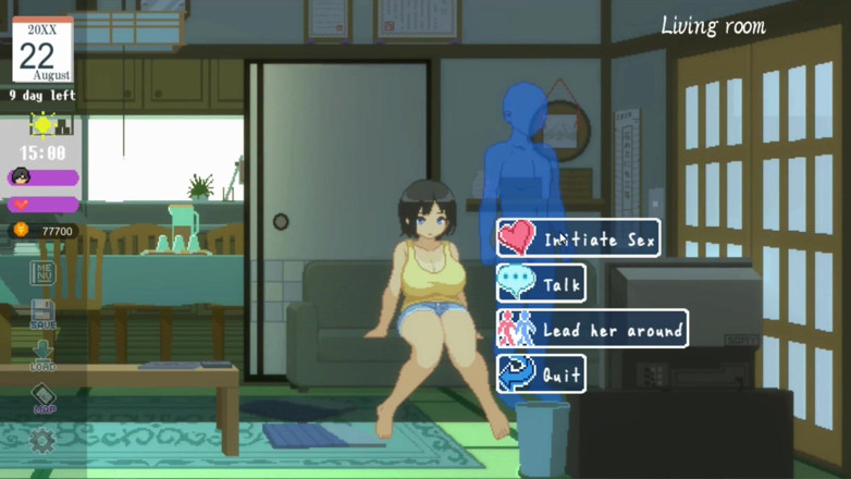 NSFWOtaku: Permainan hentai - awek desa cantik dalam adegan musim panas yang...