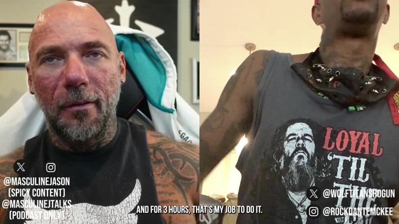 Raw and Uncensored with Masculine Jason: Porrstjärna bekännelser - Wolf Titan (avsnitt 200)