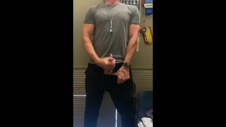 JockDad87: Buff Dilf treinador jockdad87 whistle ejaculação