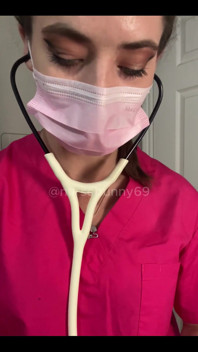Stethoscope Exam and Strap-on Peggingyou're Here for Your Physical Exam