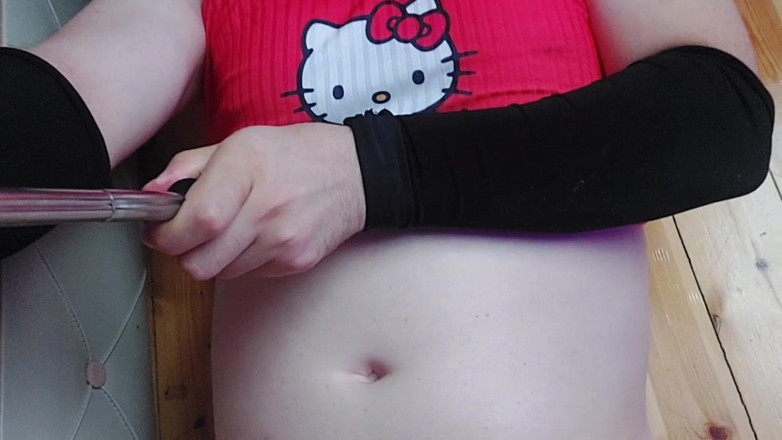 Kitty_Cross: Feminizare netedă feminină cu cur atractiv sissy