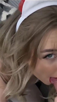 This Naughty Nurse Gets a Facial