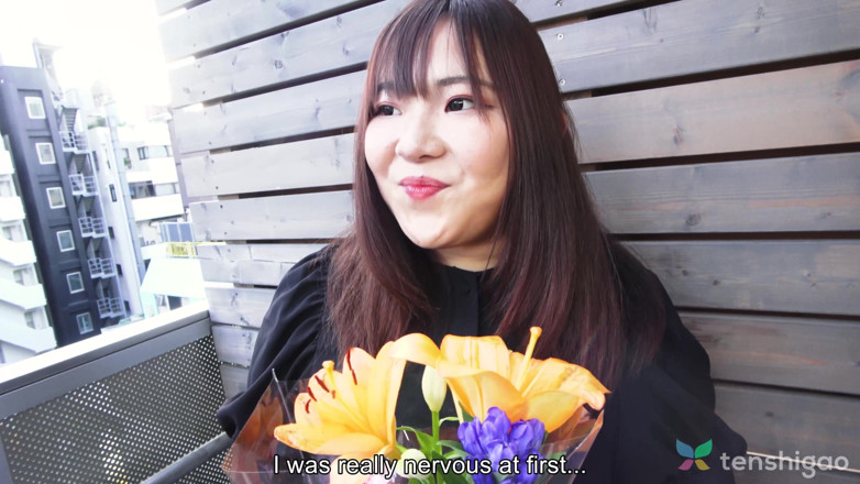 Tenshigao: Miki si gadis jepang dengan lingerie seksi lagi asik muasin...