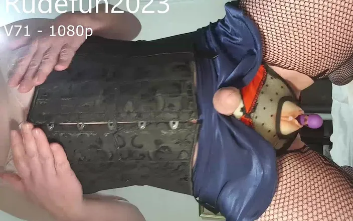 rudefun2023: V71- Sexy Fake Pussy Shemale Fucking Dildo