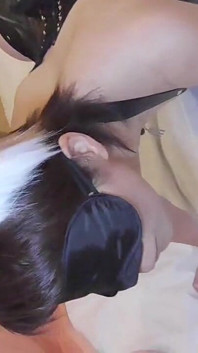 Mayu No47 폭스 귀 코스프레, 블라인드, 하네스, 69, 딥스로트, 유두 클립, 이마라, 크림피, 스쿼팅 Pr