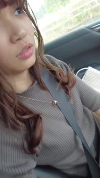 Sensitive Drive - She Craves Nonstop Attention on the Road Part 1