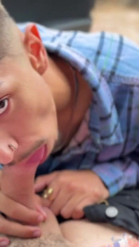 Public Big Cock Sucker Swallows Cum Load Hung Papi Gay Cruising