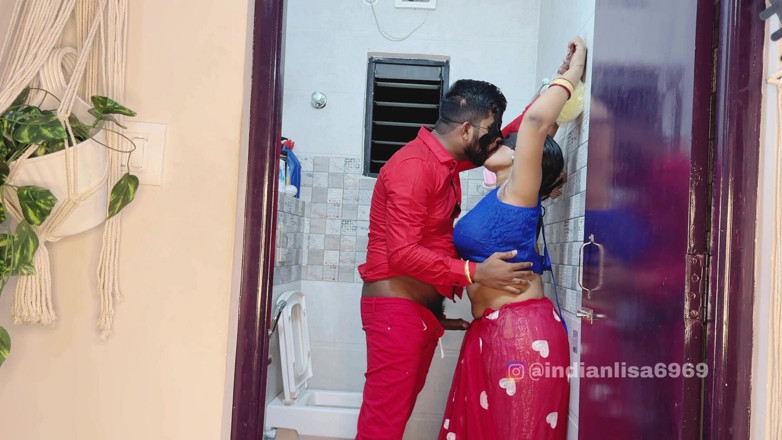 IndianMyra07: Step Son Caught Step Mom Fucking with Plumber, Part 1.