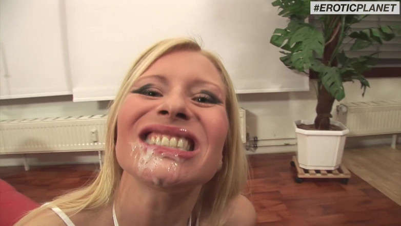 German Porn: Німецькі великі цицьки - анал із камшотом для дівчини