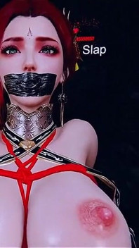 Versuchungsgöttin flame in motion - 3D-animation hentai