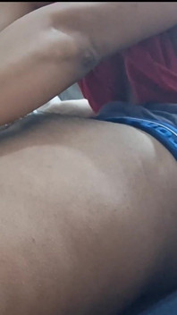 Asmr Dick Massage Through Big Busty Boobs