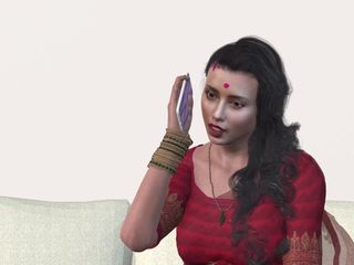 Pari Verma: Adik tiri ditinggalin sama kontol besar cowok tukang susu
