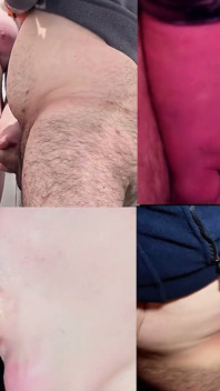Goon to Premature Ejaculation Compilation! Split Screen