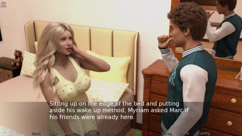 Q Boy: Тріо біля басейну з пасинком і його другом - проект Міріам - життя та дослідження - ep43