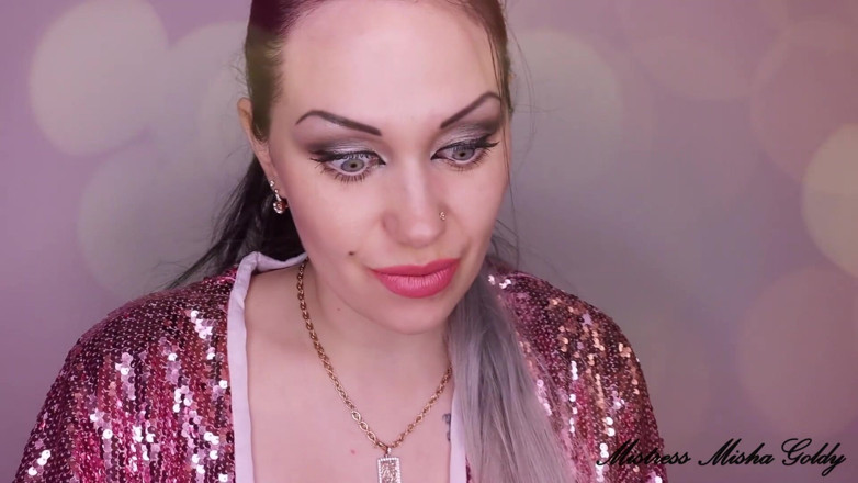 Goddess Misha Goldy: Женщина без губной помады не заставит тебя отвердеть! Вы подсели на помаду!