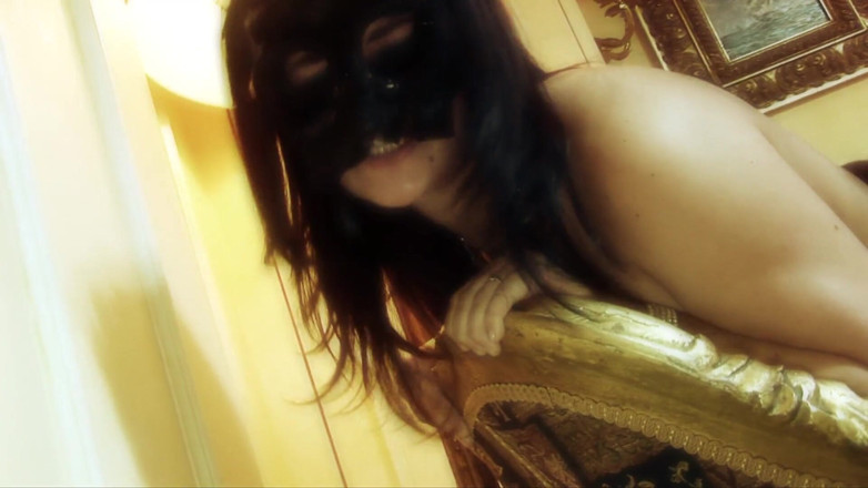 Xxxlover: Busty masked babe blows and rides hard dick