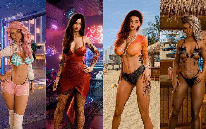 Adult Games by Andrae: Ep20: Membuka Semua Adegan Akhir - Grand Tits Adventure (gameplay)