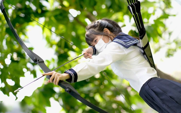 Mya Mya: Japonské lukostřelkyně porno necenzurováno