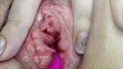 Nicolette69w: 彼女は濡れてオーガズムに達し、噴射、クローズアップ