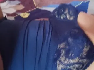 Black & white desicat: Hot Aunty Sreejaa Big Tits Bouncing Hard Creampie Fuck