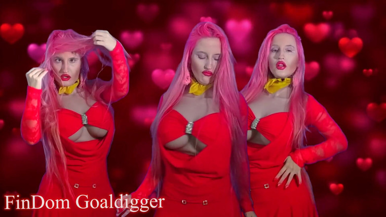 FinDom Goaldigger: Stellen sie sich einfach vor