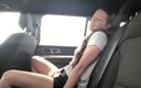 Nadia Foxx: Tomando un uber y poniéndose travieso en el asiento trasero
