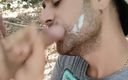Idmir Sugary: Taking Friends Cum on Unshaved Face - Facial Cum