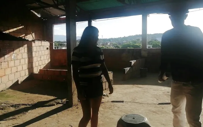 SAMANTA: I Fuck with a Co-worker at the Construction Site