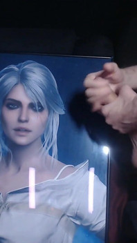 Sborrata in omaggio a ciri (personaggio del gioco Da Witcher 3)