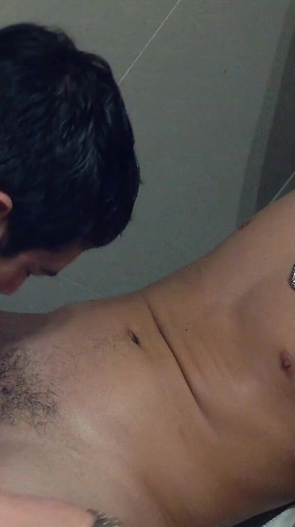 Horny Markus Enjoying a Blowjob While He Is Sitting on the Toilet (Hungstr8guys)