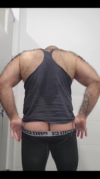 Post Workout Stretching and Showing off