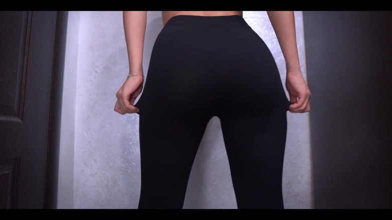 AnGelya G: Yoga pantolonlu sıkı götlü beceriksiz twerk