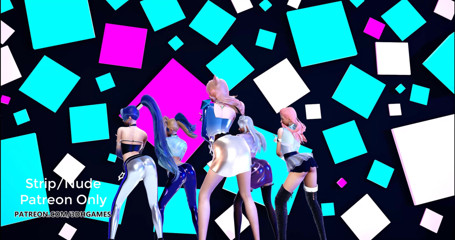 3D-Hentai Games: Exid - tarian kpop seksi kda ahri akali kaisa evelynn seraphine...