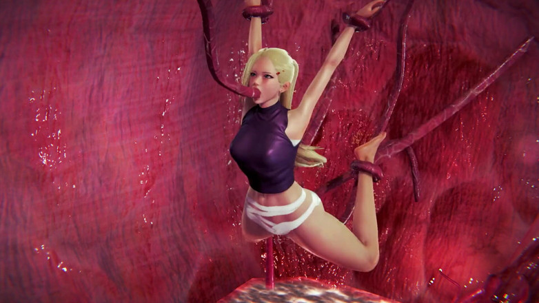 Waifu club 3D: Ino a trouvé des choses étranges dans une grotte