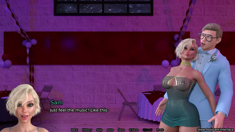 Studio-77: Sorellastra sesso anale - gioco porno di sexbot